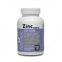 Zinok Forte - Citrát zinočnatý - 25 mg - 60 kapsúl